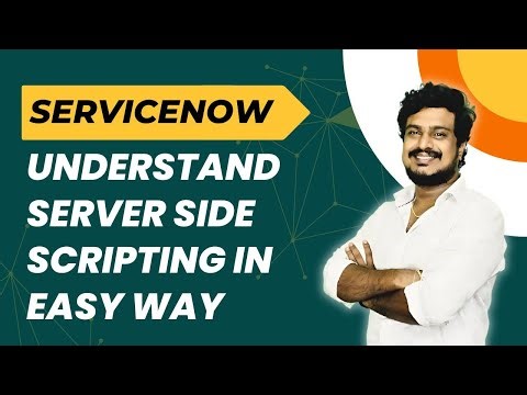 What is Server Side Scripting in Easy way | ServiceNow By Veda Technologies