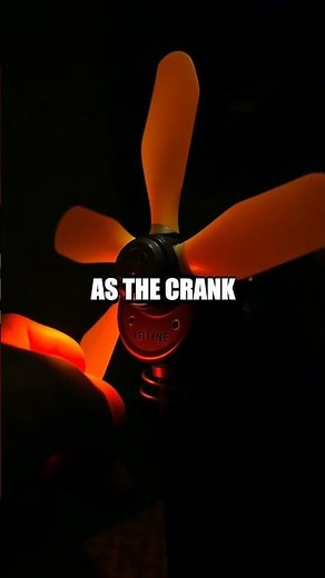 Hand Crank Motor Energy Demo