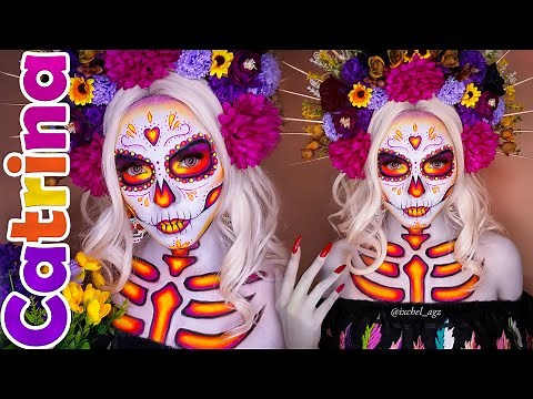 Catrina Makeup | Day of the Dead | Tutorial | 🎃🎨🧡