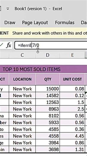 How remove error codes from your Excel Reports? #exceltutorial #excel #exceltips #exceltricks #IT