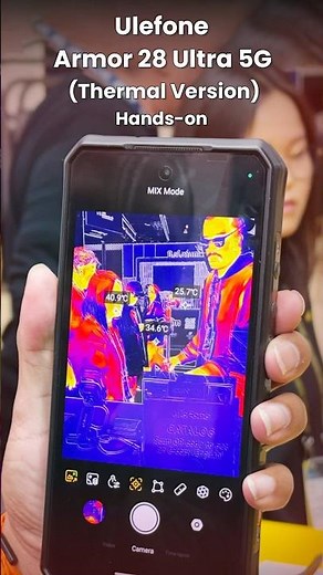 Ulefone Armor 28 Ultra 5G Hands-on: Rugged Smartphone with a Thermal Camera