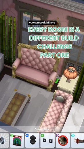 Sims 4 Build Challenge: Every Room is a Different Build