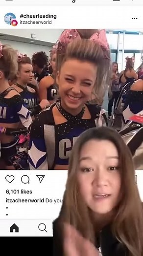 Emma Chamberlain was good at Cheerleading!!! | Sskyecarter