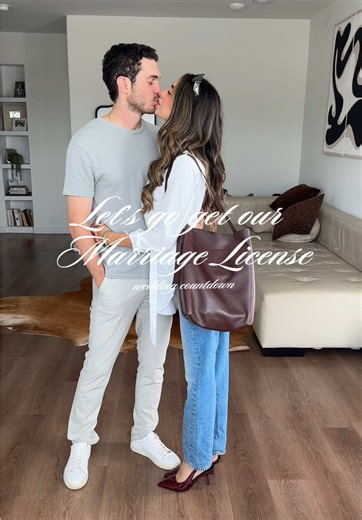 THE WEDDING DIARIES: Getting our Marriage License 🫶🏼 #weddingtiktok #bridaltiktok #marriagelicense #weddingdiaries #bridallook