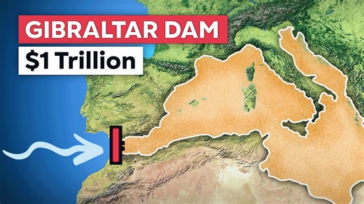Atlantropa: The $1 Trillion Dam to Drain the Mediterranean