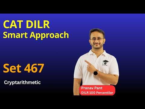 CAT Infinite DILR - Set 467 | The Fruity Subtraction | Cryptarithmetic