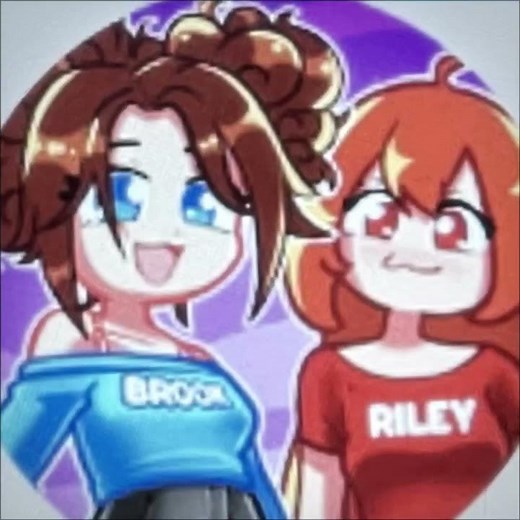 Riley and brook face reveal❤️💙