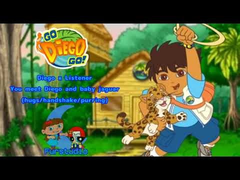 Diego x Listener: You meet Diego and Baby Jaguar (Go Diego Go! ASMR)