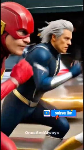 Flash vs Superman vs Sonic 😳⚡ Who’s FASTEST?