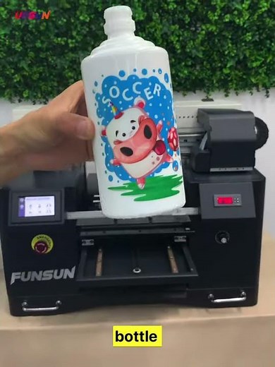 Foam Board Printing by FUNSUN A3 Size UV printer