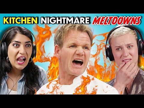 Adults React To Kitchen Nightmares - Best Gordon Ramsay Moments