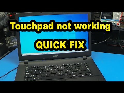 Acer Aspire ES1-520/521/522 Series - Touchpad not working - Quick Fix