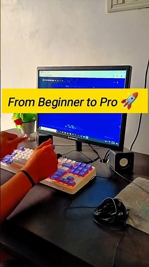 From Beginner to Pro in Typing | Fast Speed & Accuracy Tips⚠️