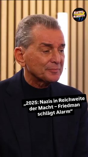 Katti Gegen Nazis | 📢 „Demokratien wählen ihre Feinde selbst“ – Michel Friedman warnt eindringlich vor der Normalisierung der AfD. Nach dem historischen... | Instagram