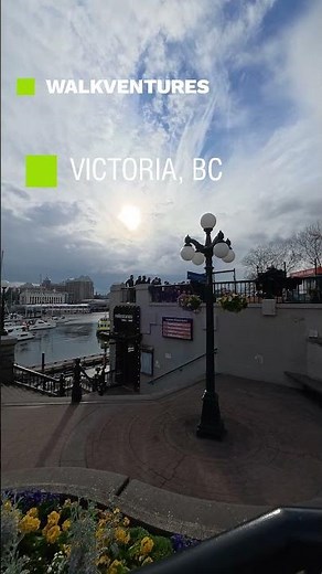 Walking Tour at the Inner Harbour in Victoria, BC [4K]