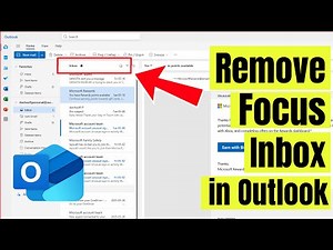 How to Remove Focus in Outlook Inbox on Windows and Mac