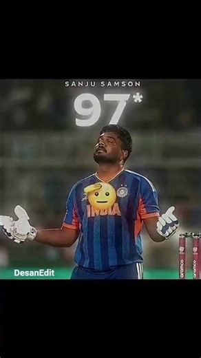 Sanju Samson comeback🔥💀l #cricket