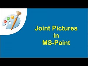 How to add photos in MS Paint | Joint Pictures in MS-Paint | How to combine another photos in paint