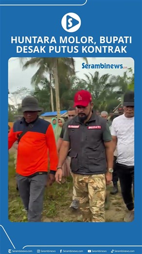 Huntara Molor, Bupati Desak Putus Kontrak Vendor