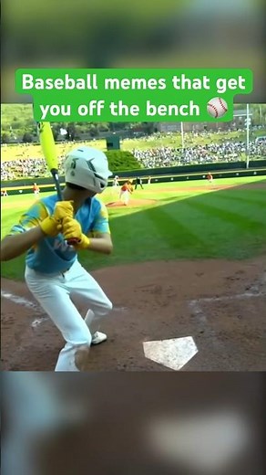 Baseball memes that get you off the bench #baseball #baseballlife #baseballboy #memes