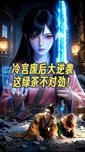 冷宫废后大逆袭！这绿茶不对劲！😱《快穿系统：冷宫废后被赐死？满级大佬掏出粒子刃，一脚踹飞暴君大门！》片段 #快穿系统 #打脸爽文 #大女主