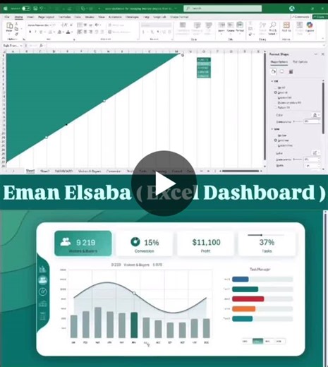 #excel #dataanalysis #datacleaning #powerquery #pivottable #dashboarddesign #datavisualization #businessintelligence #analytics | Eman Elsaba | 11 comments