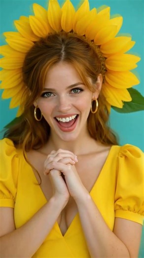 Sometimes color, light, and one look are enough to make the day brighter. Mira 🌻