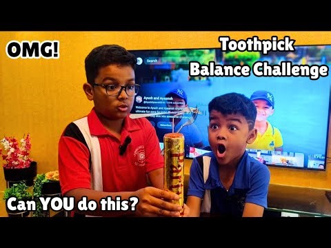 This Simple Toothpick Trick Will Blow Your Mind 🤯 | Crazy Physics Experiment