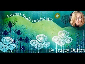 A Lunar Buds Landscape - A Lavinia Stamps Tutorial