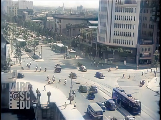 戦前の日本の生活 大阪 1930～1935年（昭和5～10年） AIカラー化