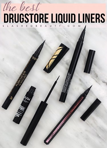 The 4 Best Drugstore Liquid Eyeliners | Slashed Beauty
