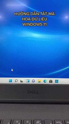 Hướng Dẫn Tắt Mã Hoá Dữ Liệu BitLocker Windows 11