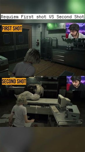 Grace's First Bullet vs Second Bullet in RE9 Requiem.