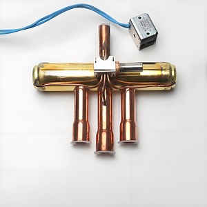 [Hot Item] 220V 4 Way Reversing Valve with Solenoid Valve Coil for 5HP Air Conditioner HVAC System