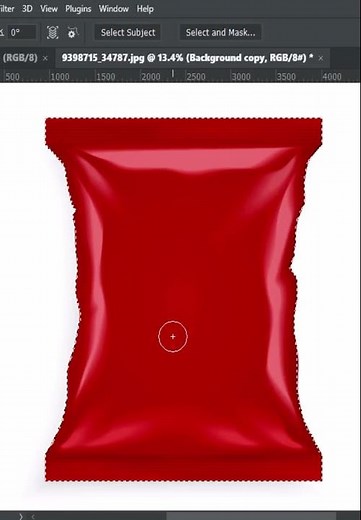 Chips 🍟 packet mockup easily in realistic way in photoshop 2022
