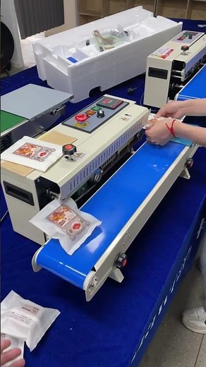 Simple high efficiency bag sealing machine heat sealer #sealingmachine