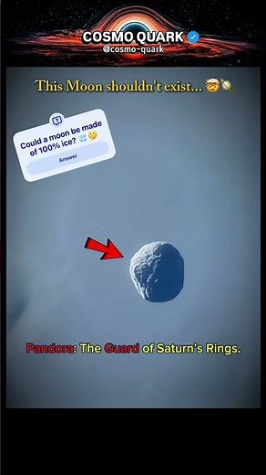 The Moon That Protects Saturn's Rings! 🪐 #shorts #physics #cosmos