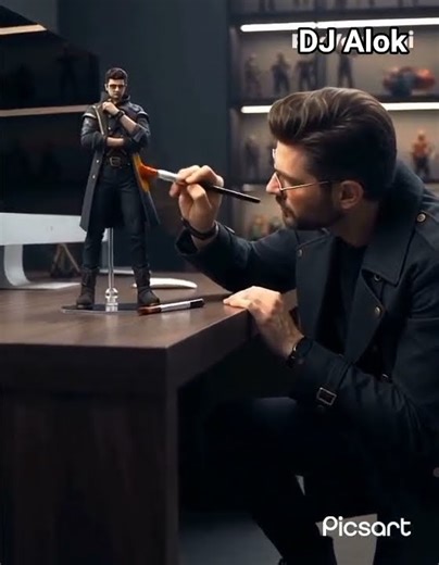 DJ Alok drawing the figure. 😱//#ai