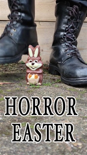 Crazy Horror Easter Egg Holder – A Pyramid Helmet, Papercraft project for Easter