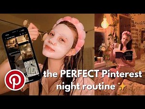 Trying to Create the Perfect Pinterest Night Routine ✨🌙