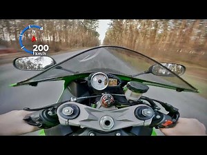 Kawasaki Ninja ZX-6R 2008 GPS Acceleration