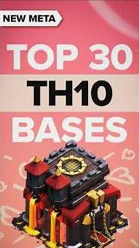 TOP 30 TH0 BASE Layouts 😍 NEW META (War/Trophy/Farming/Hybrid) Base Designs | Clash of Clans