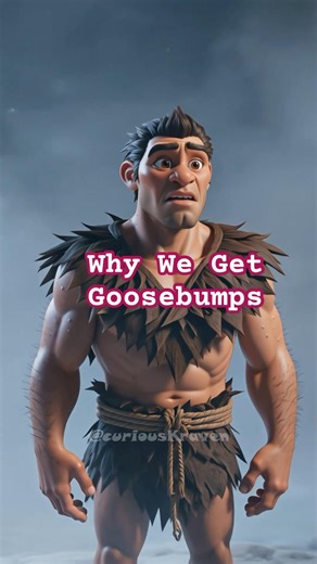 Why Do We Get Goosebumps? #animation #shorts #goosebumps