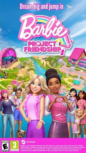 Barbie Project Friendship ™💖🌊✨Dream big and jump in today! 🎮