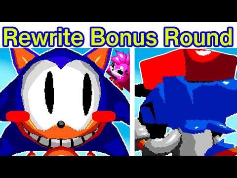 Friday Night Funkin' VS Rewrite BONUS ROUND - Fanmade Demo Showcase (Sonic Majin & EXE) (FNF Mod)