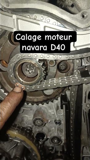 calage distribution navara D40