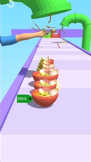 Ramen stack gameplay 🍜🍜🍜😮 Leve-97 #shorts #crossbowpsk #games #gameplay