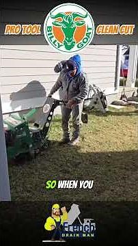 The Billy Goat Sod Cutter: Trusted by Drainage Pros, Perfect for DIYers
