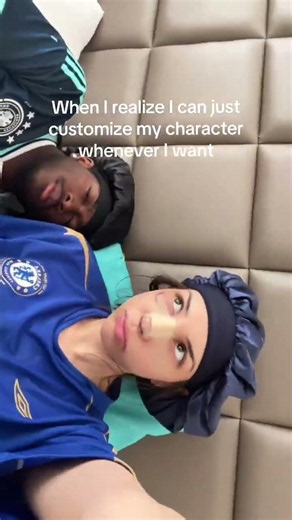 When I realize I can just customize my character