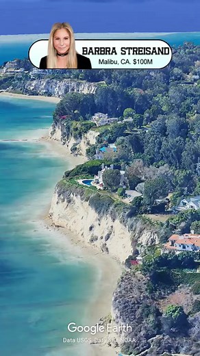 Barbra Streisand’s $100 million super-mansion in malibu 🇺🇸#barbrastreisand #mansion #house #Home | Real Estate of Stars